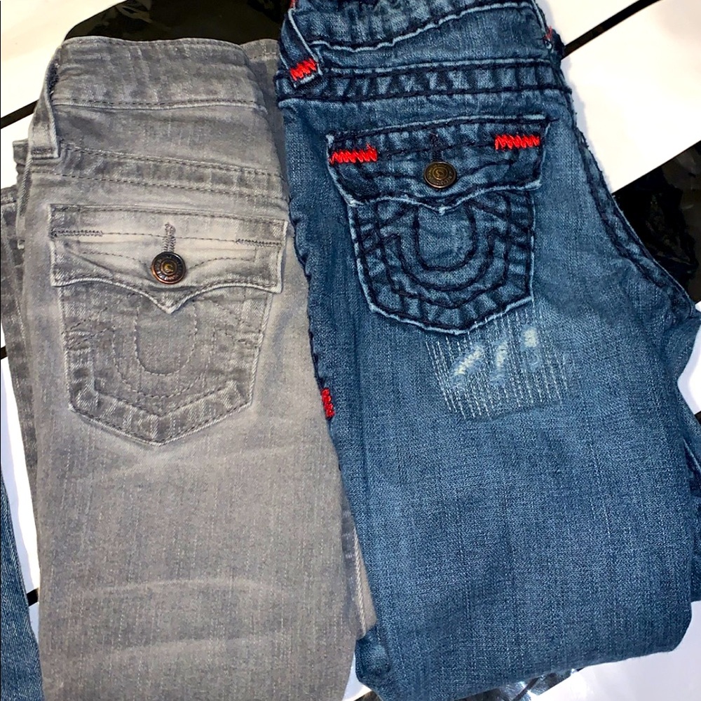 Gray boys jeans